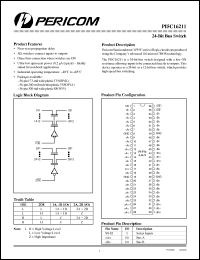 Click here to download PI5C16211A Datasheet