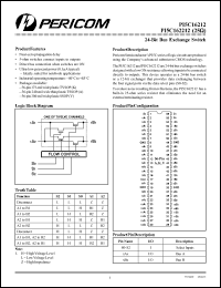 Click here to download PI5C16212 Datasheet