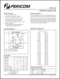 Click here to download PI5C162213 Datasheet