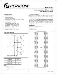 Click here to download PI5C16225 Datasheet