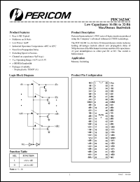 Click here to download PI5C16234CA Datasheet