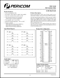 Click here to download PI5C16244B Datasheet