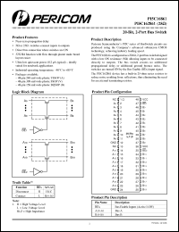 Click here to download PI5C16861V Datasheet