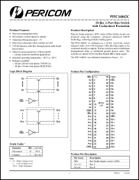 Click here to download PI5C162862CB Datasheet