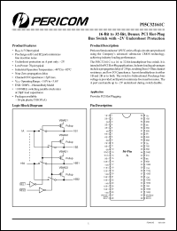 Click here to download PI5C32161CA Datasheet