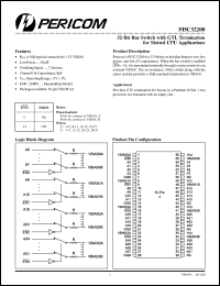 Click here to download PI5C32200 Datasheet