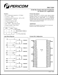 Click here to download PI5C32203A Datasheet