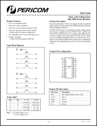 Click here to download PI5C32244 Datasheet