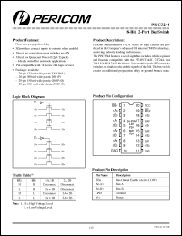 Click here to download PI5C3244P Datasheet