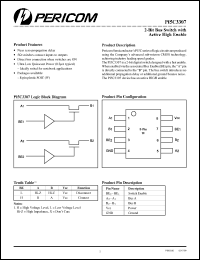 Click here to download PI5C3307W Datasheet