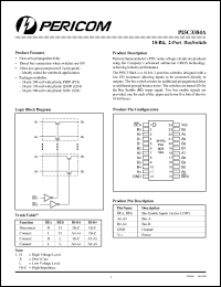 Click here to download PI5C3384AS Datasheet