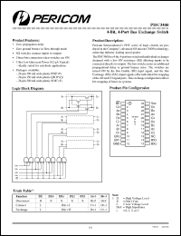 Click here to download PI5C3400P Datasheet