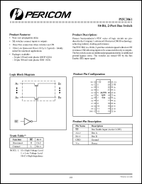 Click here to download PI5C3861Q Datasheet