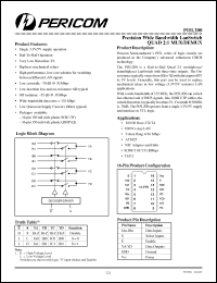 Click here to download PI5L200 Datasheet