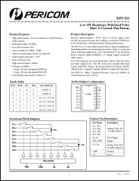 Click here to download PI5V331 Datasheet