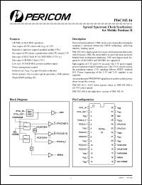 Click here to download PI6C102-16H Datasheet