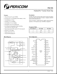Click here to download PI6C106 Datasheet