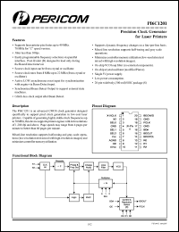Click here to download PI6C1201 Datasheet