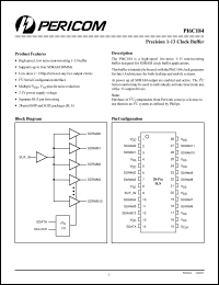 Click here to download PI6C184S Datasheet