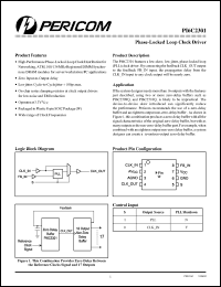 Click here to download PI6C2301 Datasheet