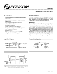 Click here to download PI6C2502 Datasheet