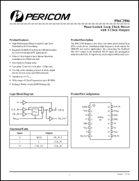 Click here to download PI6C2504Q Datasheet