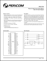 Click here to download PI6C2516 Datasheet
