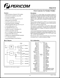 Click here to download PI6C671 Datasheet