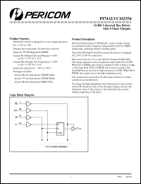 Click here to download PI74ALVC162334V Datasheet