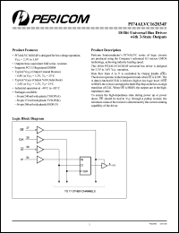 Click here to download PI74ALVC162834FK Datasheet