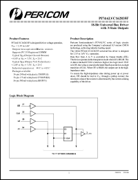 Click here to download PI74ALVC162835FK Datasheet