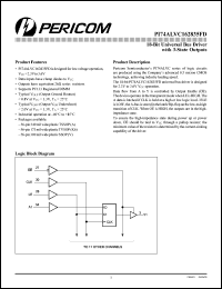 Click here to download PI74ALVC162835FDK Datasheet