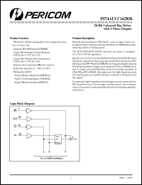 Click here to download PI74ALVC162836V Datasheet