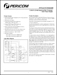 Click here to download PI74ALVCH162268A Datasheet