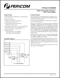 Click here to download PI74ALVCH16501V Datasheet