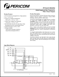 Click here to download PI74ALVCH16524 Datasheet