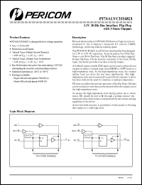 Click here to download PI74ALVCH16821 Datasheet