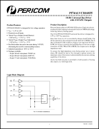 Click here to download PI74ALVCH16835A Datasheet