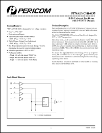 Click here to download PI74ALVCH16835 Datasheet