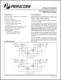 Click here to download PI74ALVCH16952 Datasheet