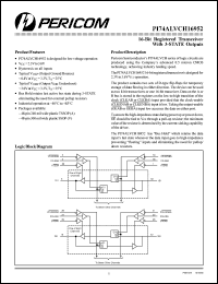 Click here to download PI74ALVCH16952V Datasheet