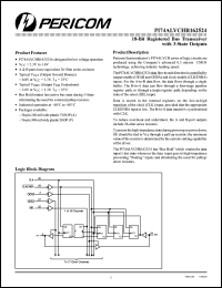 Click here to download PI74ALVCHR162524A Datasheet