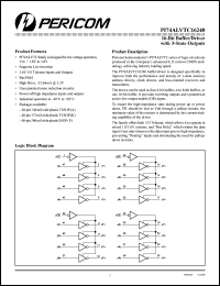 Click here to download PI74ALVTC16240 Datasheet