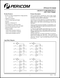 Click here to download PI74ALVTC16244K Datasheet