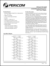 Click here to download PI74ALVTC16245V Datasheet