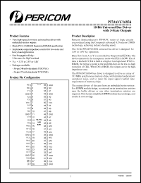 Click here to download PI74AVC16834V Datasheet