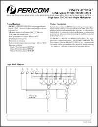 Click here to download PI74FCT153 Datasheet