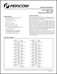 Click here to download PI74FCT162245MTV Datasheet