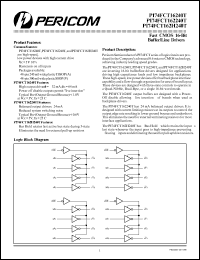 Click here to download PI74FCT162240 Datasheet