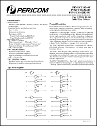 Click here to download PI74FCT162240TV Datasheet